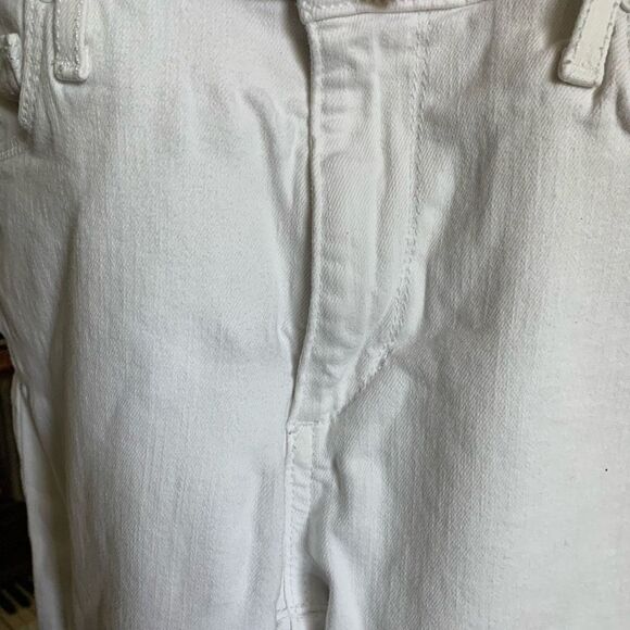 Joe’s Jeans white raw hem high rise ankle skinny size 25 jeans - Picture 4 of 4